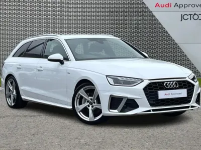 Usado Audi A4 S-Line 200 CV (147 kW) 2024 Blanco Familiar