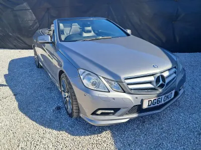 Usado Mercedes E250 2011 Plateado Descapotable