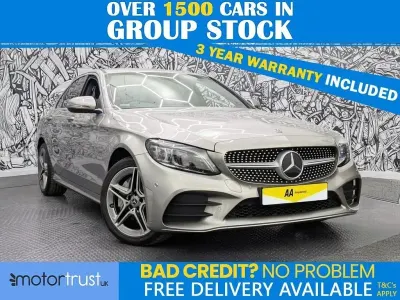 Käytetty Mercedes C300 AMG Line Premium 245 HP (180 kW) 2019 Hopea Sedan