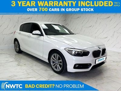 Used BMW 118 Sport Line 136 HP (100 kW) 2018 White Hatchback