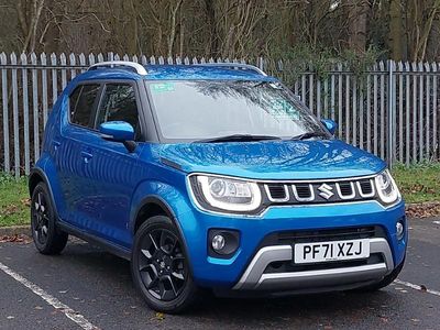 Blue Used 2022 Suzuki Ignis SZ5 Hatchback | £13,998 (Fair price)
