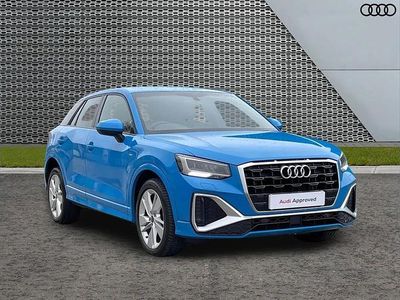 Used Audi Q2 S-Line 147 HP (108 kW) 2023 Blue SUV