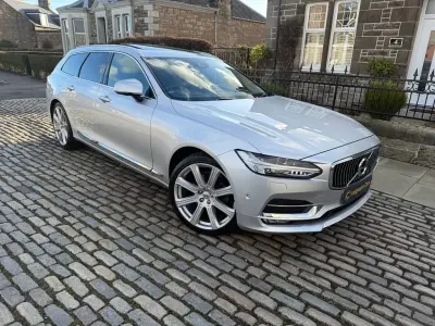 Usado Volvo V90 Inscription 190 CV (139 kW) 2018 Plateado Familiar