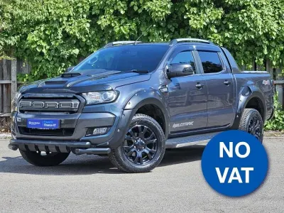 Begagnad Ford Ranger Wildtrack 200 HK (147 kW) 2016 Grå Pickup