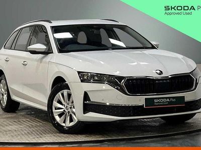 Used Skoda Octavia SE Technology 85 HP (62 kW) 2025 Moon white metallic Estate