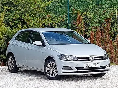 Used VW Polo SE 65 HP (47 kW) 2018 Silver Hatchback