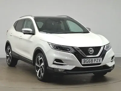 Used Nissan Qashqai Tekna+ 140 HP (102 kW) 2018 White SUV