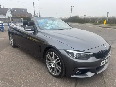 Begagnad BMW 430 Cabriolet M Sport 258 HK (189 kW) 2017 Grå Cab