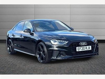 Used Audi A4 Black Edition 150 HP (110 kW) 2020 Black Sedan