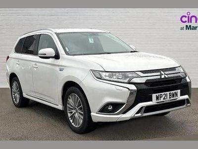 Used Mitsubishi Outlander P-HEV 221 HP (162 kW) 2021 White SUV