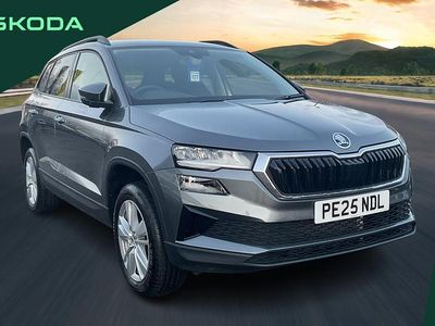 Graphite grey metallic Used 2025 Skoda Karoq SE Drive SUV | £19,891 (Good price)