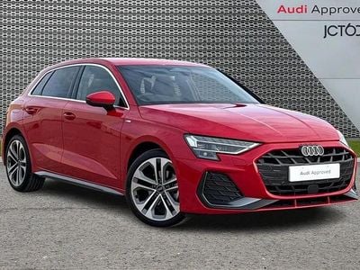 Used Audi A3 S-Line 147 HP (108 kW) 2025 Red Hatchback