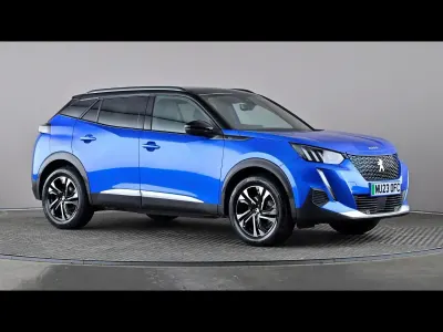Używany Peugeot 2008 GTi 100 kW (136 KM) 2023 Niebieski SUV