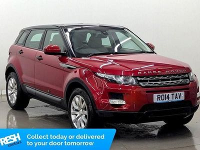 Used Land Rover Range Rover evoque Pure 190 HP (139 kW) 2014 Red SUV