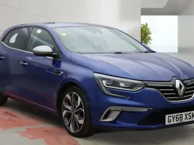 Used Renault Mégane GT Line GT-Line 140 HP (102 kW) 2018 Blue Hatchback