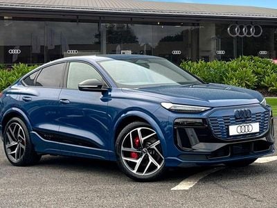 New Audi SQ6 Sportback e-tron Sport 380 kW (517 HP) 2025 Blue SUV