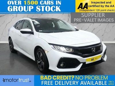 White Used 2018 Honda Civic EX Hatchback | £11,000 (Fair price)