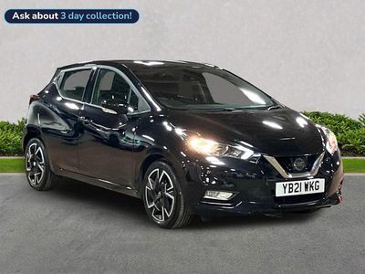 Used Nissan Micra Acenta 2021 Black Hatchback