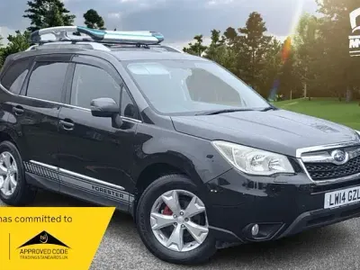 Käytetty Subaru Forester 240 HP (176 kW) 2014 Musta Katumaasturi