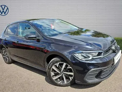 Used VW Polo Match 95 HP (69 kW) 2026 Black Hatchback