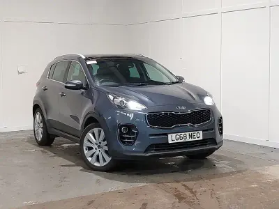 Used Kia Sportage 2018 Blue SUV