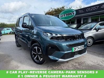 Blue Used 2024 Peugeot e-Rifter GTi MPV | £20,995 (Fair price)