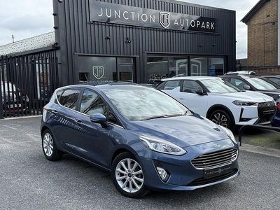 Used Ford Fiesta Titanium 2020 Blue Hatchback