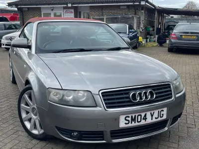 Used Audi A4 Cabriolet Sport 2004 Grey Cabriolet