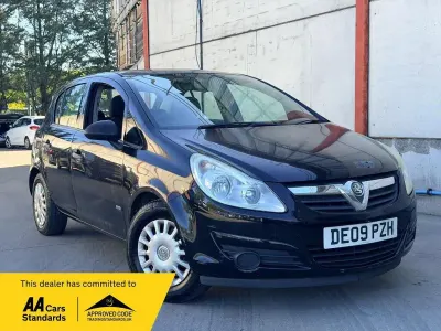 Used Vauxhall Corsa 2009 Black Hatchback