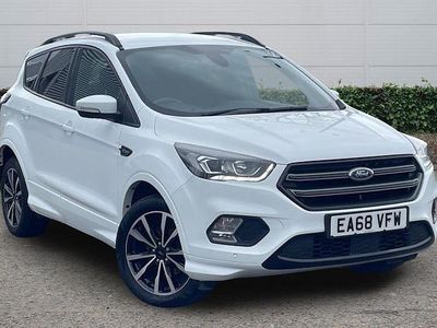 Used Ford Kuga ST-Line 120 HP (88 kW) 2018 White SUV