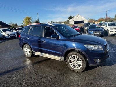 Blue Used 2010 Hyundai Santa Fe Premium SUV | £2,695 (Expensive)