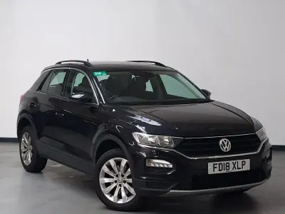 Used VW T-Roc SE 150 HP (110 kW) 2018 Black SUV