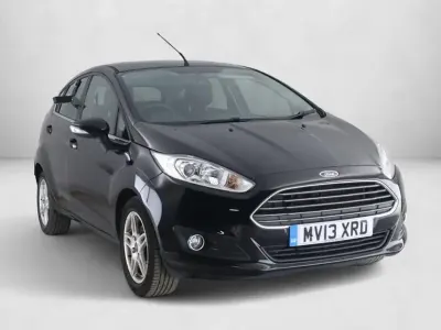 Used Ford Fiesta Zetec 103 HP (75 kW) 2013 Black Hatchback