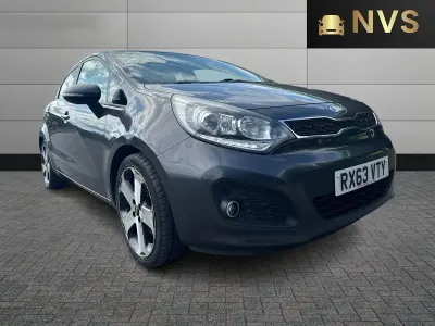 Used Kia Rio 109 HP (80 kW) 2013 Grey Hatchback