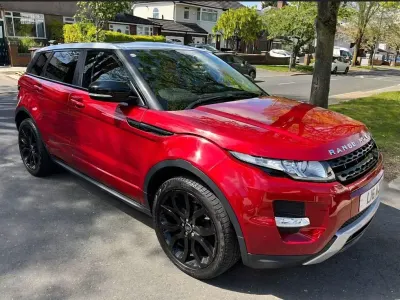 Używany Land Rover Range Rover evoque Dynamic 190 KM (139 kW) 2013 Czerwony SUV