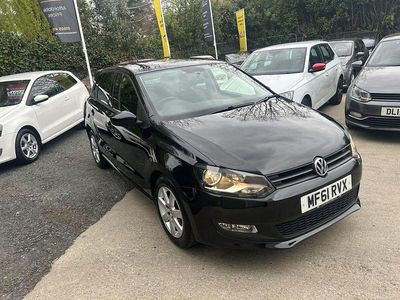 Used VW Polo Match 85 HP (62 kW) 2011 Black Hatchback