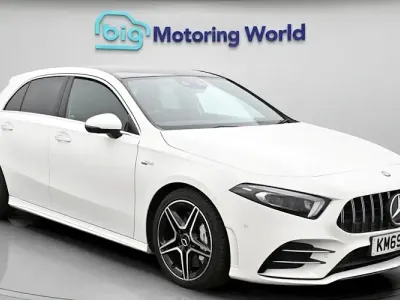 Used Mercedes A35 AMG Premium Plus 306 HP (225 kW) 2019 White Hatchback