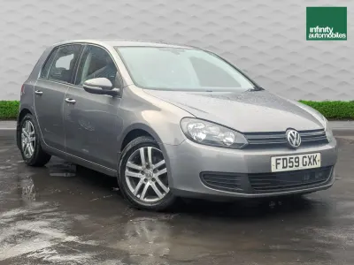 Used VW Golf VI SE 105 HP (77 kW) 2010 Grey Hatchback