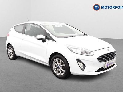 White Used 2018 Ford Fiesta Zetec Hatchback | £8,199 (Good price)