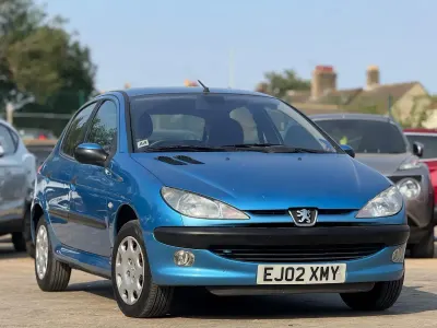Used Peugeot 206 2002 Blue Hatchback