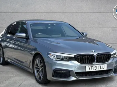 Used BMW 520 M Sport 187 HP (137 kW) 2019 Blue Sedan