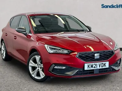 Used Seat Leon FR 110 HP (80 kW) 2023 Red Hatchback
