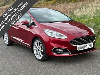 Usado Ford Fiesta Vignale 100 HP (73 kW) 2019 Vermelho Citadino