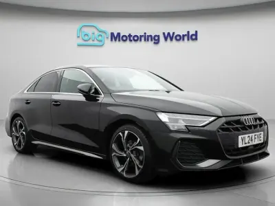 Used Audi A3 S-Line 150 HP (110 kW) 2024 Black Sedan
