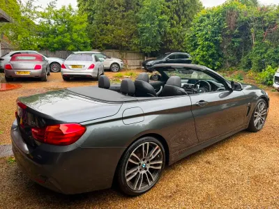 Used BMW 420 Cabriolet M Sport 2014 Grey Cabriolet
