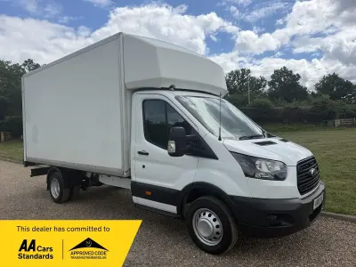 Used Ford Transit 130 HP (95 kW) 2018 White Cabriolet