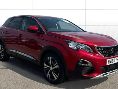Used Peugeot 3008 Allure 120 HP (88 kW) 2018 Red SUV