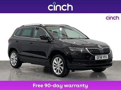 Black Used 2018 Skoda Karoq SE L SUV | £12,349 (A bit pricey)