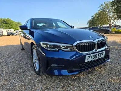 Used BMW 330e Performance 2020 Blue Sedan