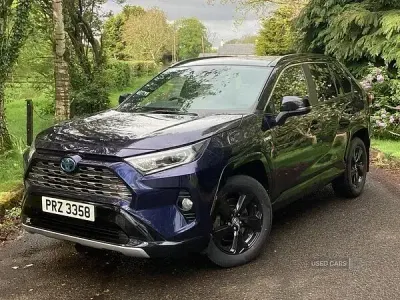 Used Toyota RAV4 218 HP (160 kW) 2019 Blue/black SUV